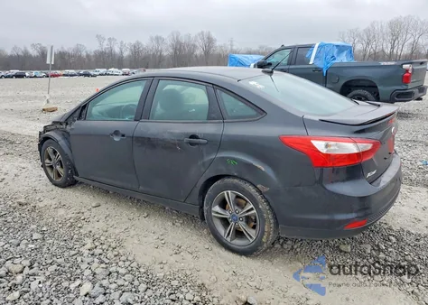 2014 Ford Focus Se из США, поврежденный, VIN 1FADP3F26EL292773